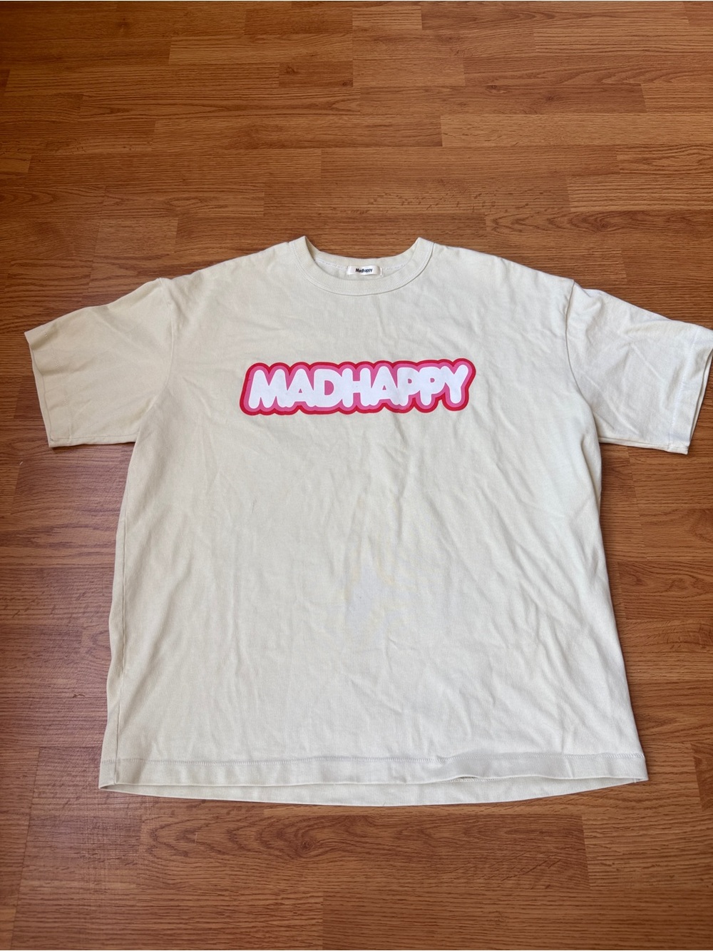 Madhappy Classics Heavyweight Cotton Bubble Logo Tee Size Medium